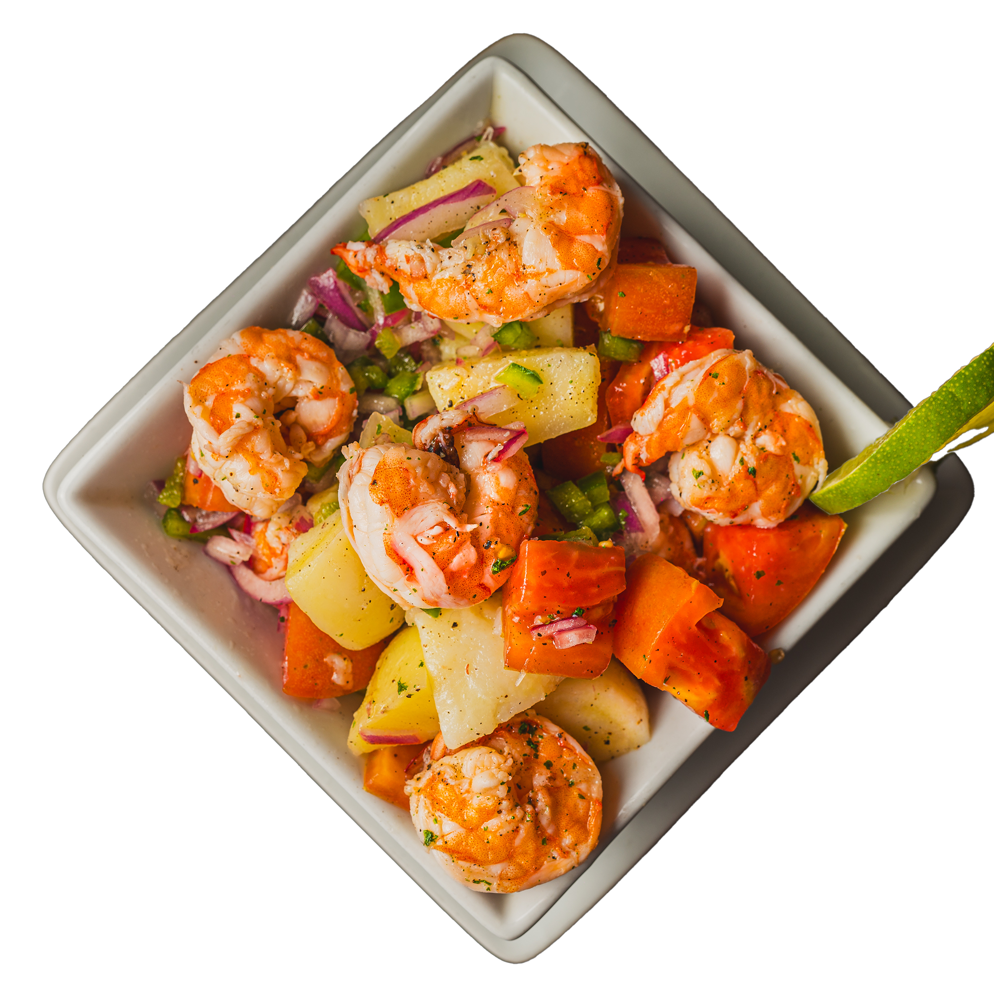 ENSALADA FRÍA DE CAMARONES